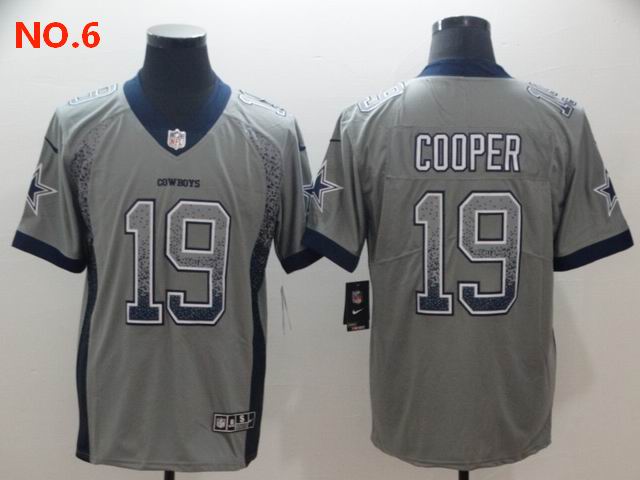 Men's Dallas Cowboys #19 Amari Cooper Jerseys NO.6;